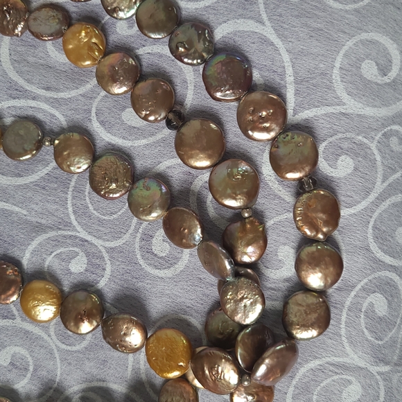 Vintage Silpada Multi-Strand Pearl Necklace - Picture 3 of 4